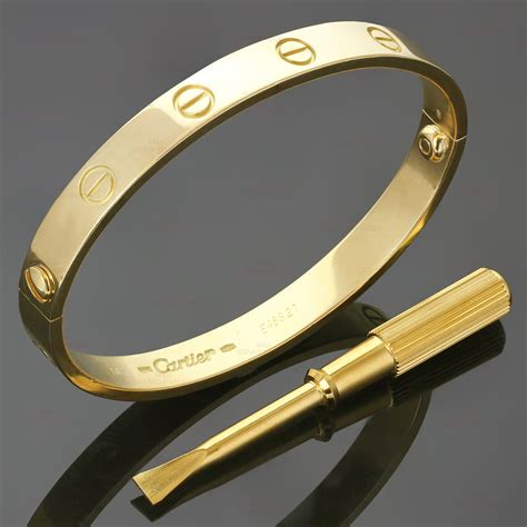 cartier screwdriver bracelet|cartier bracelet with screw design.